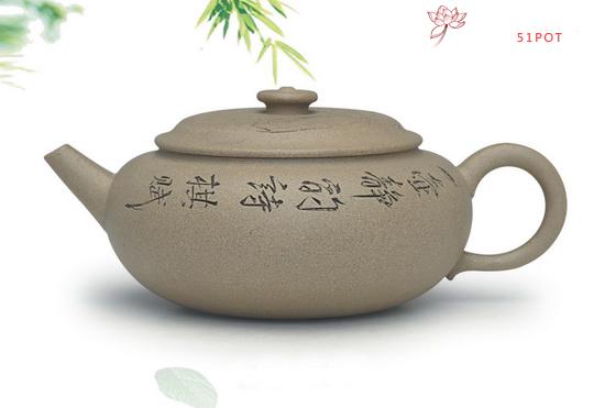 紫砂壶图片：扁玉 - 美壶网