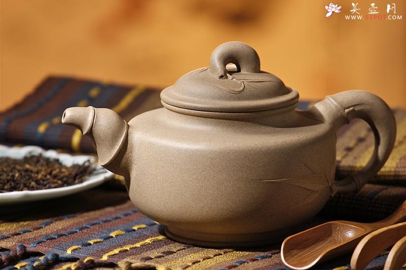 紫砂壶图片：竹缘 - 美壶网