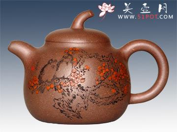 紫砂壶图片：茄段 - 美壶网