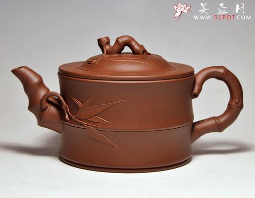 紫砂壶图片：中竹段 - 美壶网