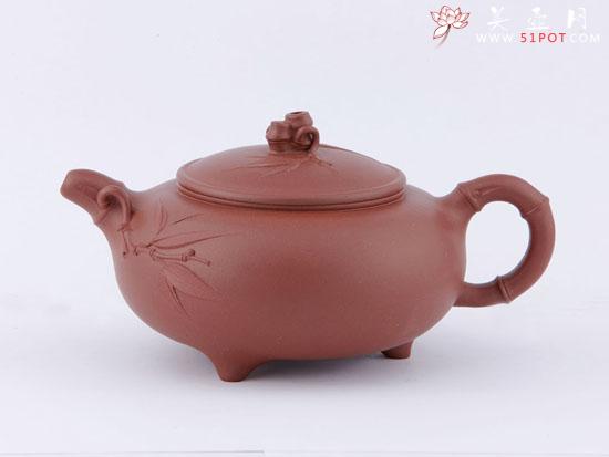 紫砂壶图片：竹韵 - 美壶网