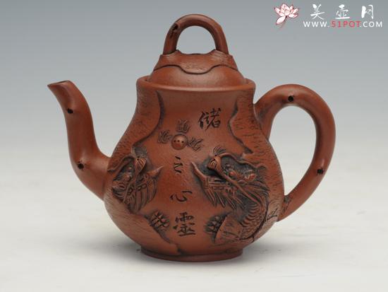 紫砂壶图片:一条龙系列四 - 美壶网