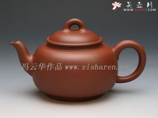紫砂壶图片：璞玉 - 美壶网