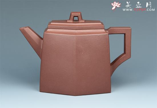 紫砂壶图片：剑鞘壶 - 美壶网