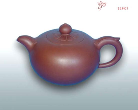 紫砂壶图片：凌花如意壶 - 美壶网