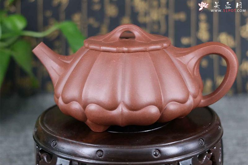 紫砂壶图片：菱花石瓢 - 美壶网