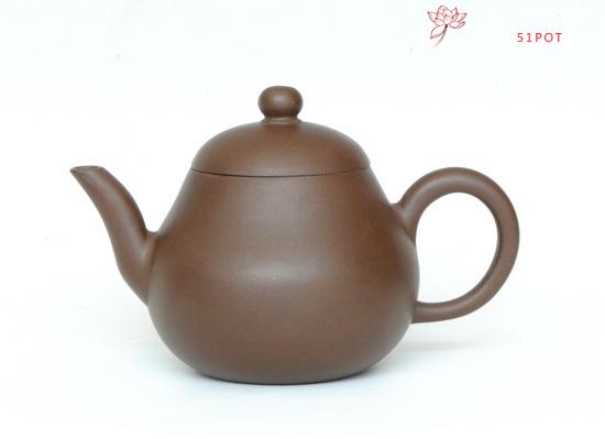 紫砂壶图片：梨形水平（全手工） - 美壶网