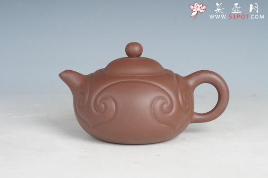 紫砂壶图片：四方如意 (1) - 美壶网