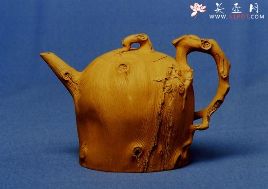 紫砂壶图片：肌理桩壶 - 美壶网