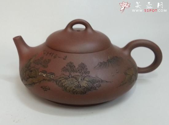 紫砂壶图片：石瓢 - 美壶网