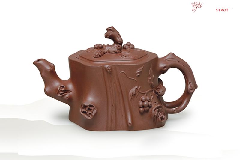 紫砂壶图片：秋韵壶 - 美壶网