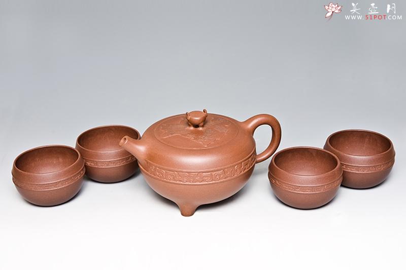 紫砂壶图片：中华文明•春秋•问鼎中原 - 美壶网