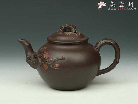 紫砂壶图片：梅桩 - 美壶网