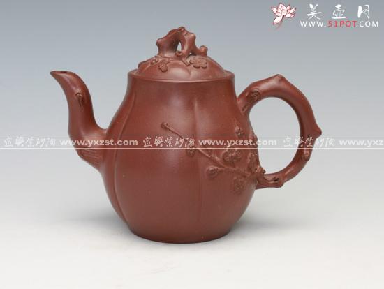紫砂壶图片：高梅花 - 美壶网
