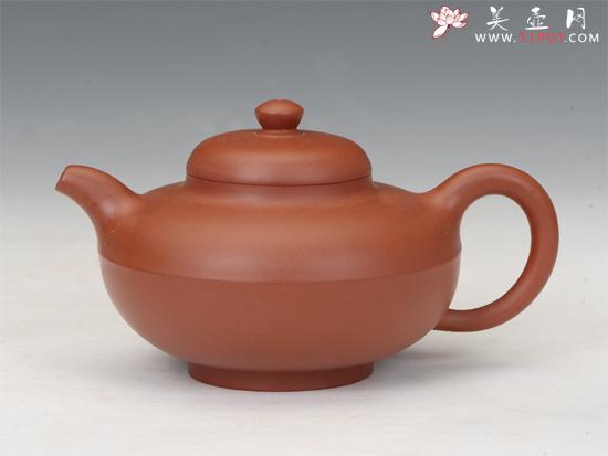 紫砂壶图片：合欢（大红袍） - 美壶网