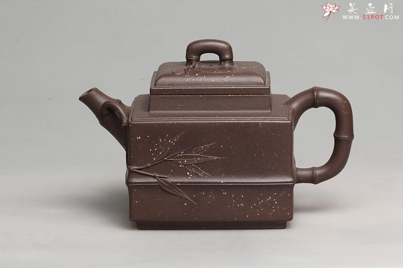 紫砂壶图片：长方竹节 - 美壶网
