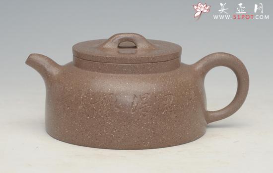 紫砂壶图片：平盖莲子 - 美壶网