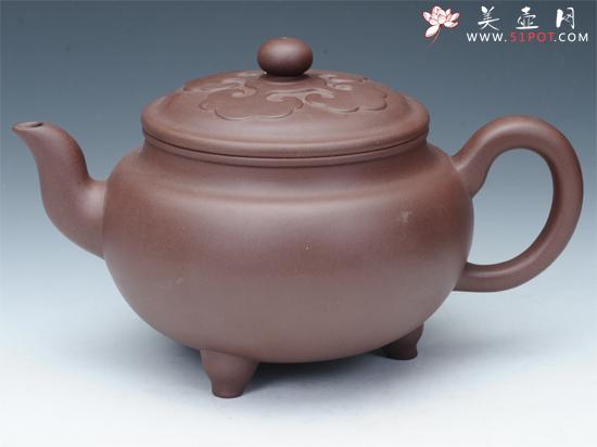 紫砂壶图片：大彬如意 - 美壶网