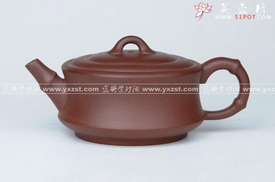 紫砂壶图片：竹韵 - 美壶网
