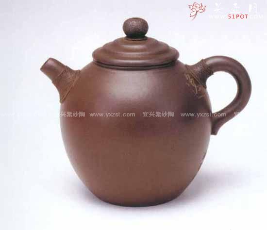 紫砂壶图片：日月高逸壶 - 美壶网