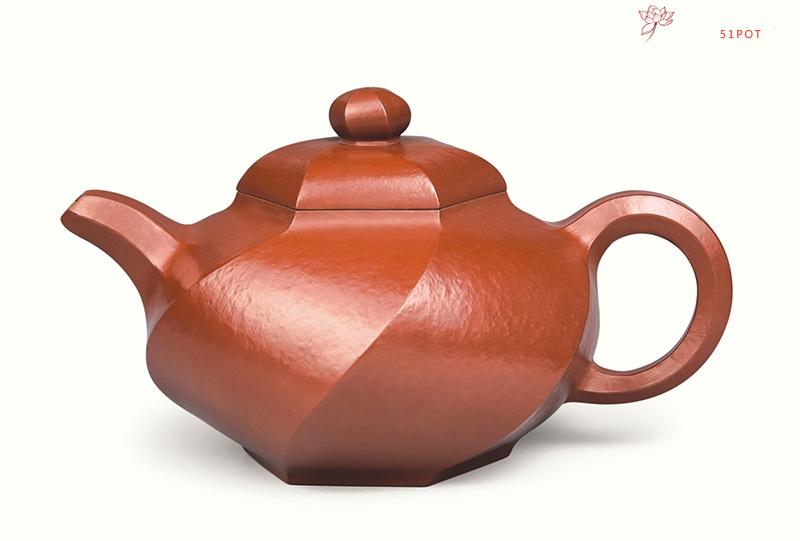 紫砂壶图片：醉六方 - 美壶网
