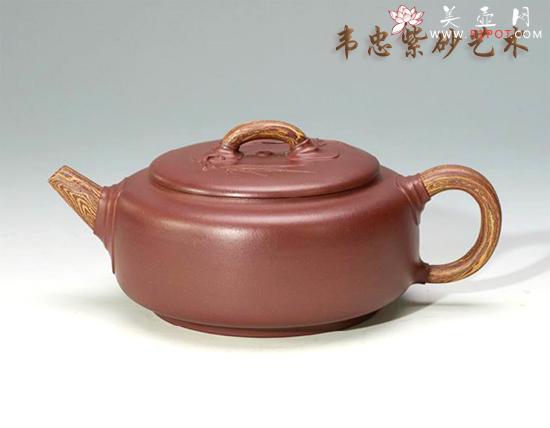 紫砂壶图片:君竹 - 美壶网