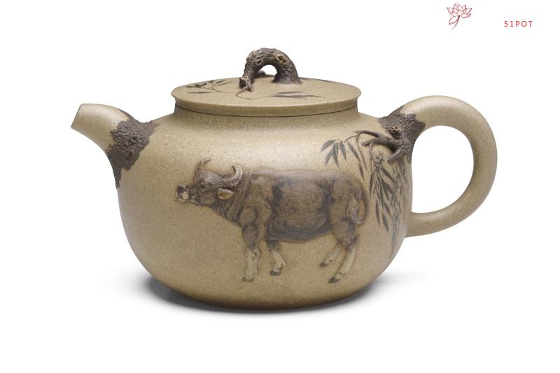 紫砂壶图片：丑牛 - 美壶网