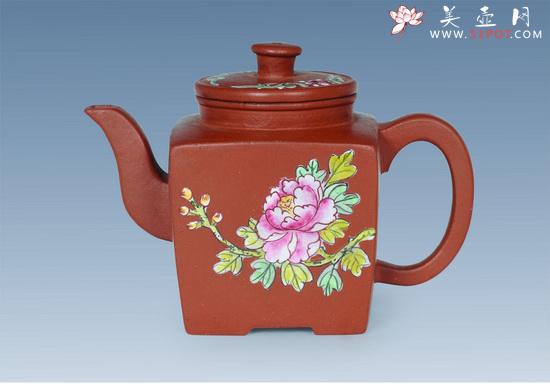 紫砂壶图片：四方壶 - 美壶网