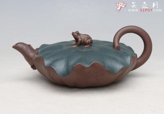 紫砂壶图片:荷叶壶 - 美壶网