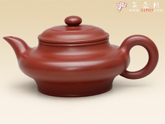 紫砂壶图片：虚扁 - 美壶网