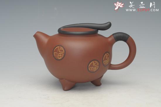 紫砂壶图片：唐装 - 美壶网