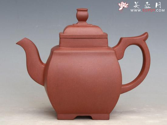紫砂壶图片：紫玉樽 - 美壶网