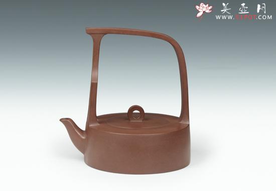 紫砂壶图片：鹧鸪提梁 - 美壶网