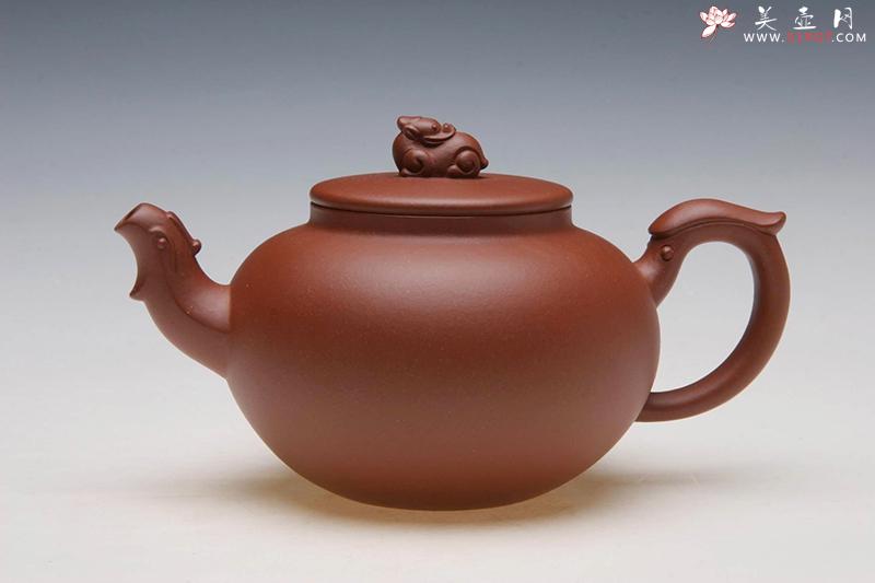紫砂壶图片：龙凤和鸣壶 - 美壶网