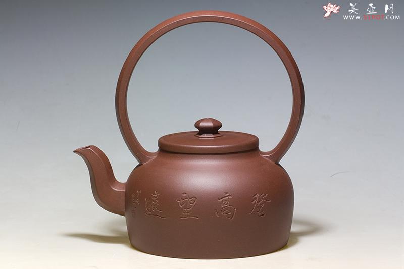 紫砂壶图片：大彬提梁 - 美壶网
