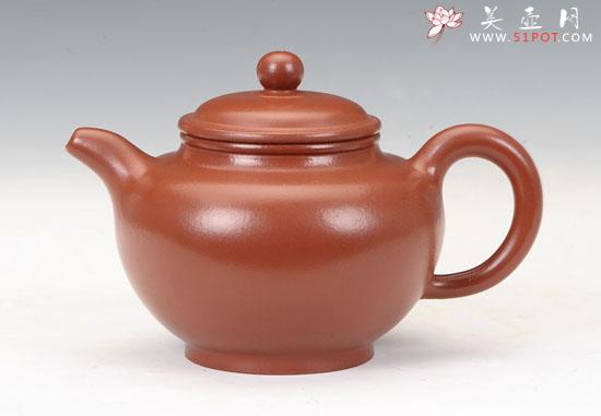 紫砂壶图片：朱泥小掇只 - 美壶网