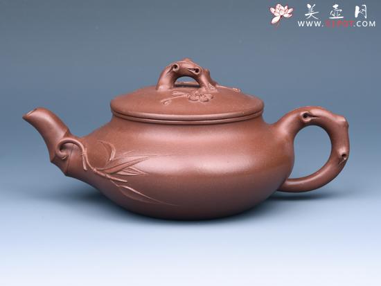 紫砂壶图片：梅竹 - 美壶网