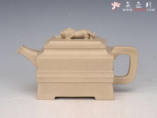 紫砂壶图片：青狮 - 美壶网