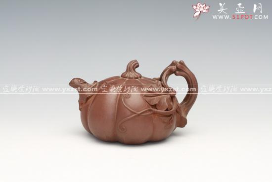 紫砂壶图片：南瓜 - 美壶网