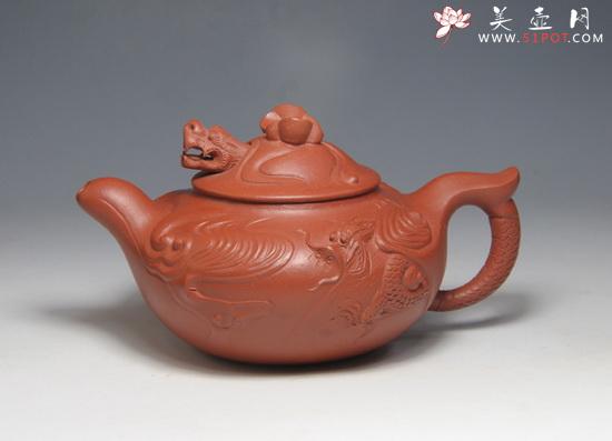 紫砂壶图片：云龙 - 美壶网