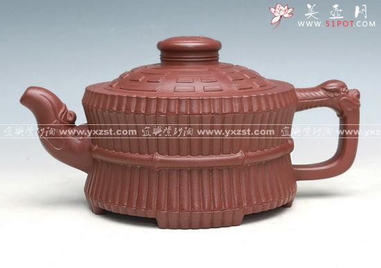 紫砂壶图片：龙头一捆竹 - 美壶网