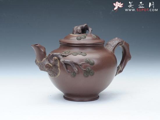紫砂壶图片：青松 - 美壶网