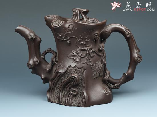 紫砂壶图片：硕果累累 - 美壶网