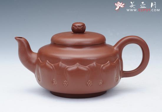 紫砂壶图片:葵花壶 - 美壶网