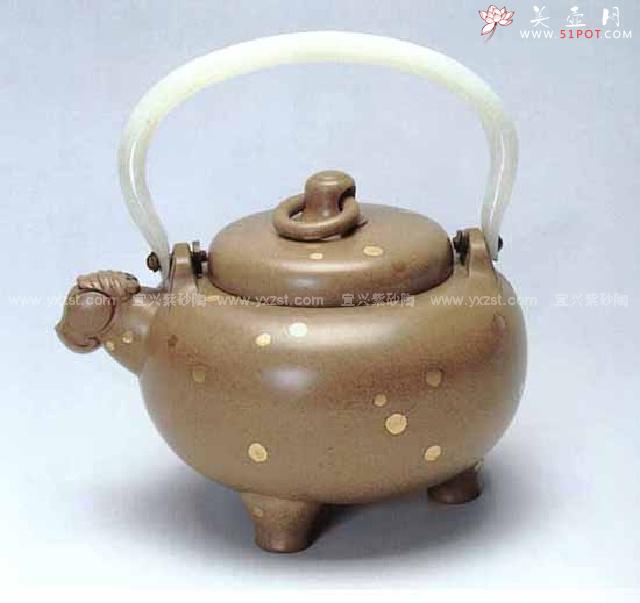 紫砂壶图片：玉板三羊壶 - 美壶网
