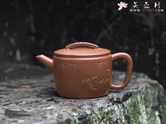 紫砂壶图片：汉瓦壶 - 美壶网