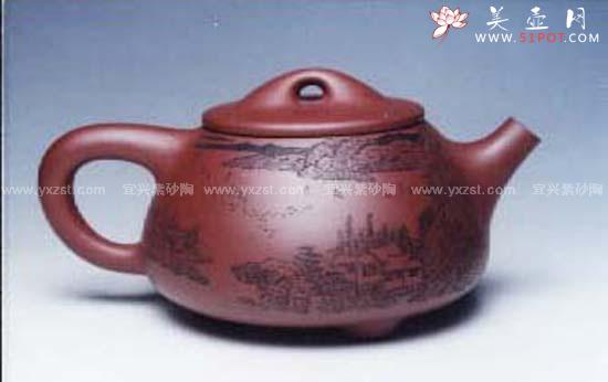 紫砂壶图片：大石瓢壶 - 美壶网