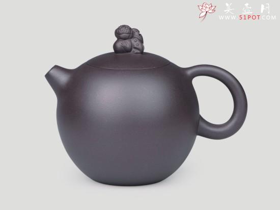 紫砂壶图片：狮球 - 美壶网