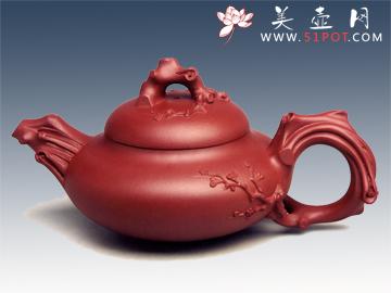 紫砂壶图片：翦梅柔情 - 美壶网