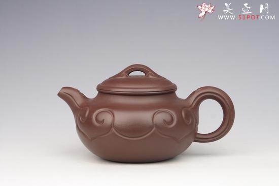 紫砂壶图片：云肩如意 - 美壶网